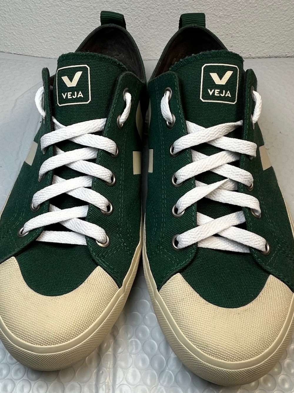 VEJA WATA II Low Ripstop Sneakers Kaki Pierre Men's Size 43 (US size 10)